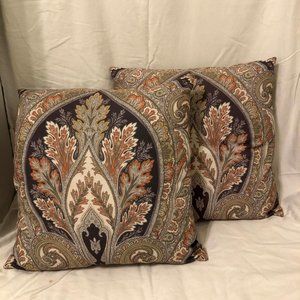 TWO Pottery Barn Outdoor Pillows